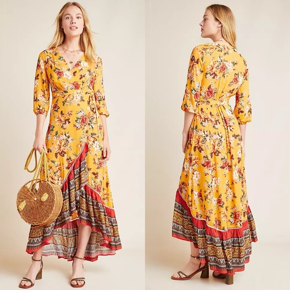 FARM Rio Dresses & Skirts - Farm Rio x Anthropologie Soigne Maxi Dress